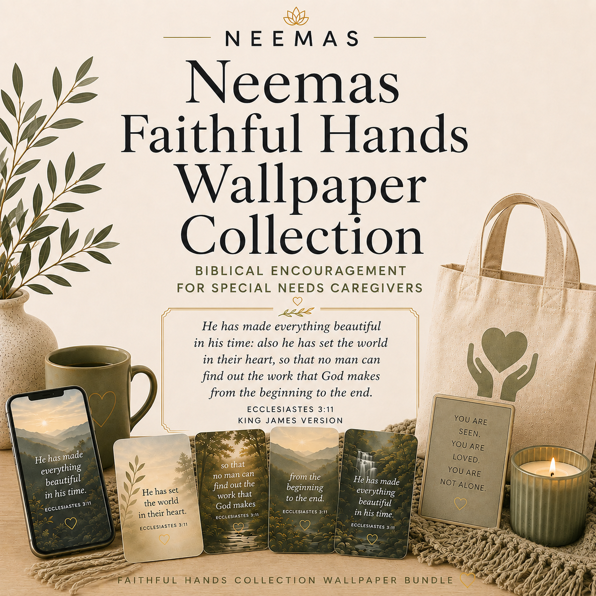 Neemas Faithful Hands  Wallpaper Collection