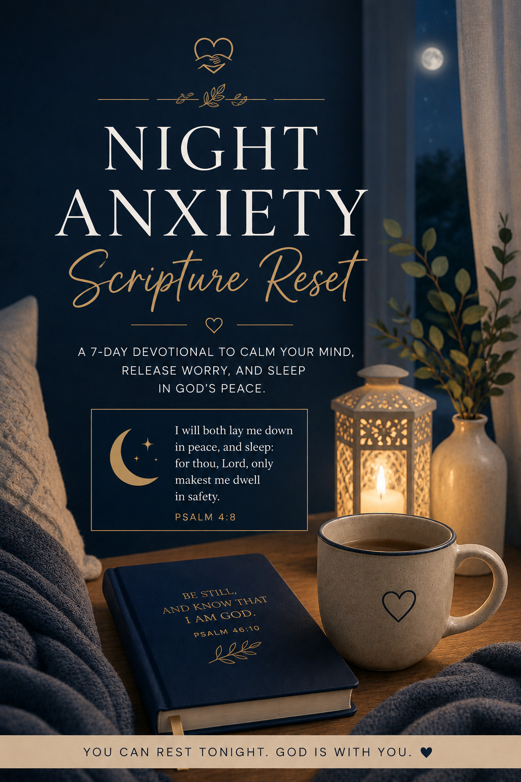 Night Anxiety Scripture Reset